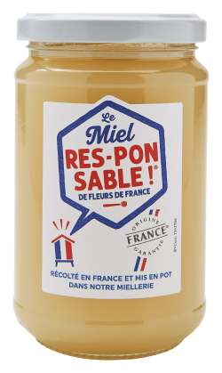Le Miel Responsable - Miel de Fleurs de France - 400g