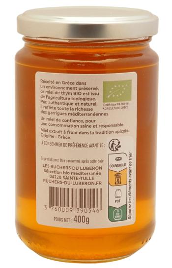 Miel Bio de Thym - 400g